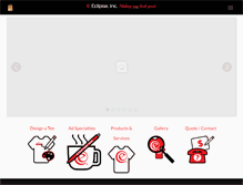 Tablet Screenshot of eclipseapparel.com